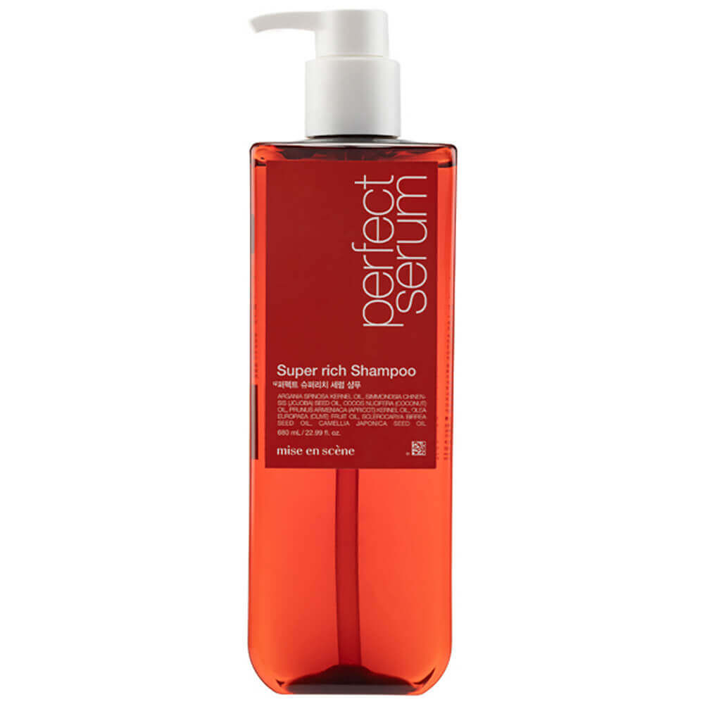 Mise En Scene Perfect Super Rich Serum Shampoo 680ml nourishing and repairing shampoo